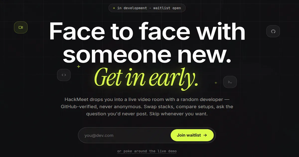 HackMeet beta